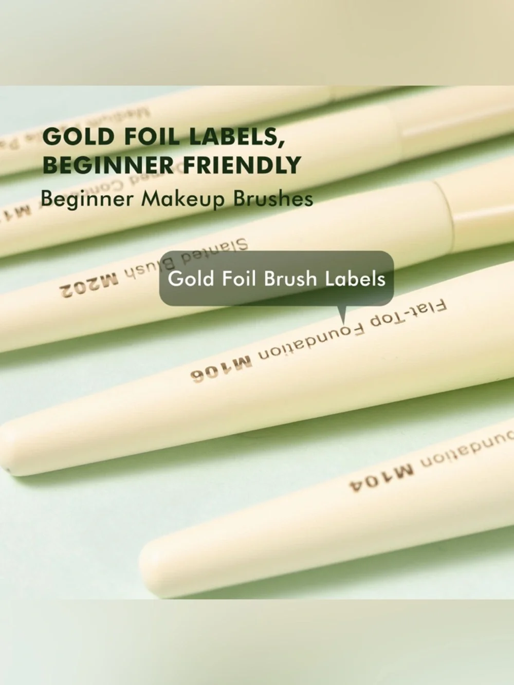 Buttery Blends Brush Set 18Pcs Face & Eye Makeup Brushes Set